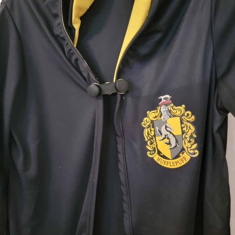 𝅺Harry Potter Hufflepuff Hogwarts Medium 8/10 Robe  Wizard cosplay - Picture 4 of 8